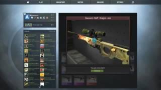 Выпал сувенирный awp dragon lore!!