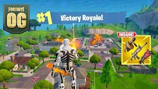 50 Kill Solo Vs Squads Wins Gameplay Full Game (Fortnite OG Ps4 Controller)