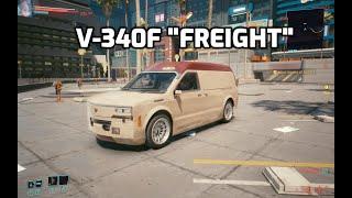 Cyberpunk 2077 Quick Car Review - V 340F "Freight"