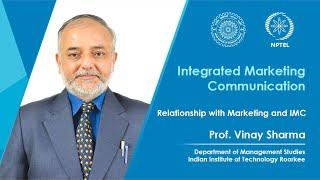 Lecture 03 : Relationship with Marketing and IMC