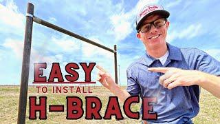 How to Install a Metal Fence H Brace WITHOUT Welding?! Find Out Now!