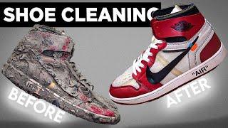 Cleaning The Dirtiest $4000 Off White Chicago 1's