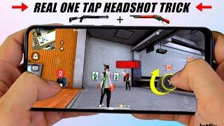 Fastest One Tap Headshot Trick Handcam [ Headshot Settings ] New Headshot Trick Free Fire "