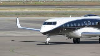 Gulfstream G700 Llegada a FBO Aerocardal Chile