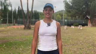 Aneliss Zamfirescu - College Tennis Recruiting Video Fall 2025