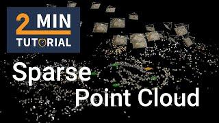 PixElement's 2 Minute Tutorials - The Sparse Point Cloud - Learn Photogrammetry