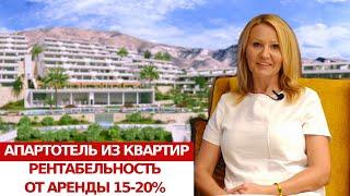 Отели в Испании/Инвестиции в недвижимость для сдачи в аренду/Квартиры в Бенидорме/Пассивный доход