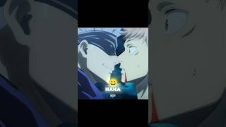 GOJO was about to kiss YUJI  [ JJK ANIME/MANGA EDIT ] #shorts