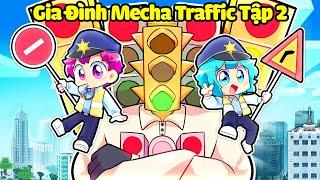 EM BÉ YUMMIE GIẢI CỨU GIA ĐÌNH MECHA TRAFFIC MAN TRONG MINECRAFT*YUMMIE MECHA TRAFFIC MAN 