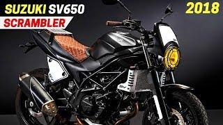 NEW 2018 Suzuki SV650 Scrambler by C-Racer - Awesome Redesign Concept