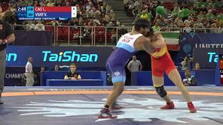 Qual. GR - 55 kg: L. CAO (CHN) v. V. VIJAY (IND)