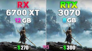 RTX 3070 vs RX 6700 XT - Which is Better in New Games?