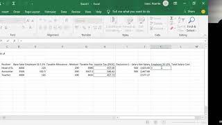 How to prepare a Payroll in Excel