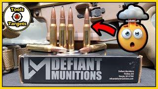 It's HUGE!!...Defiant Munitions .308 Winchester TCX AMMO Test!