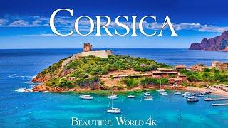 Corsica 4K Nature Relaxation Film - Relaxing Piano Music - Travel Nature