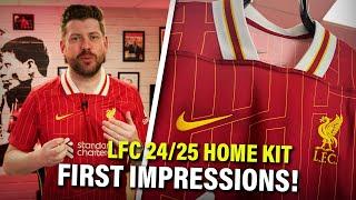 LIVERPOOL 24/25 HOME KIT REVEALED! REACTION AND FIRST IMPRESSIONS!