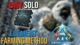BEST Element SOLO Farm Method in ARK: Survival Ascended