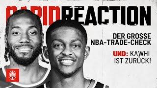 RAPID REACTION: NBA-Trade-Gerüchte … was macht Sinn und was nicht? Seuche in Dallas! Kawhi zurück!