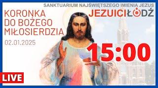 Koronka do Bożego Miłosierdzia przed Najświętszym Sakramentem [02.01.2025] | Jezuici Łódź | Na żywo