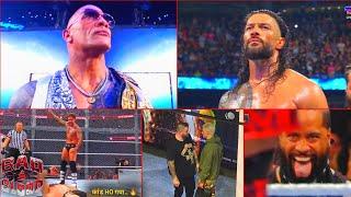 Roman - Rock aamne saamne.. ' Kevin destroy Cody ! Jimmy USO returns, WWE Bad Blood 2024 Highlights