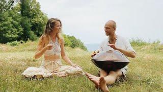 Heart Opening Meditation | 1hr handpan music | Malte Marten & Clara Sophia