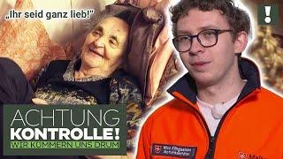 "Ihr seid ganz lieb!" ️ Große Dankbarkeit für die Notfallsanitäter | Achtung Kontrolle