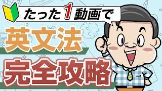 【最速】英文法の基礎をたった40分で完全攻略【基本5文型】