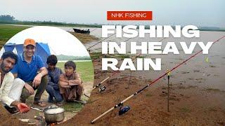 Fishing  at Shahpur Dam, Punjab  2022 | Fishing  in Heavy Rain ️