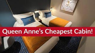 What’s Cunard Queen Anne’s CHEAPEST & SMALLEST cabin like to cruise in?