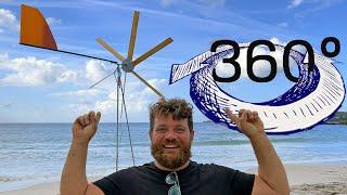 DIY Wind Turbine • 220 Volt • Follows the Wind!  Complete Tutorial