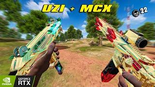 MCX Bloodcryst + UZI Jadespike 22 Kill Blood Strike Max Graphic Random squad