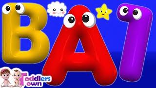 Preschool Learning Videos For 3 Year Olds | Learn ABC Phonics Shapes Numbers Colors | #kidsvideos