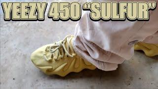 Yeezy 450 "Sulfur" - Unboxing & Review + On Feet Look