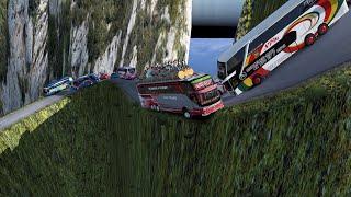 The slightest mistake can fall into the abyss - Euro Truck Simulator 2