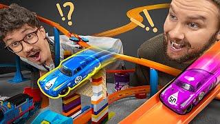 Hot Wheels $1 Million Dollar Race! We Made A Huge Race Track – See Who Will Win! 