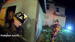 Fire Department Responds to Shed Fire