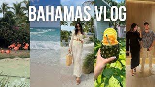 BAHAMAS VACATION VLOG! birthday baecation trip beaches, resorts, flamingoes, food & more!