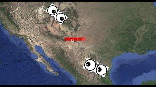 USA vs Mexico Alternate Mapping