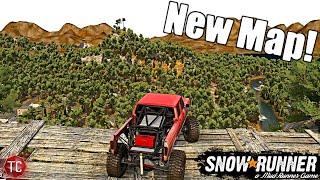 SnowRunner: NEW, OPEN WORLD TOWN & TRAILS MAP!