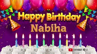 Nabiha Happy birthday To You - Happy Birthday song name Nabiha 