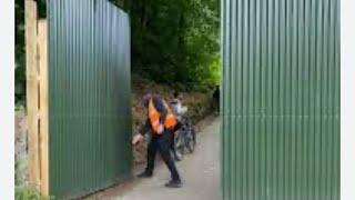 Asylum seekers in Crooksling  #dublin #viralvideo