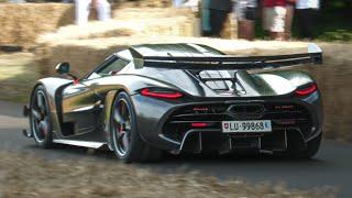 BEST OF Goodwood Festival Of Speed Day 1 2024 - Jesko, Huayra R, Bolide, Solos GT, Evija X, CC850!