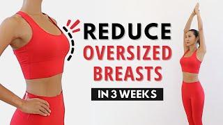 Reduce Breast Sizes in 3 Weeks | Lose Breast Fat Workout - No Jumping, No Push Up