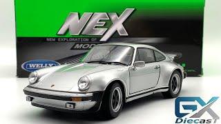 1/24 Welly Porsche 911 1974 Turbo (Silver)