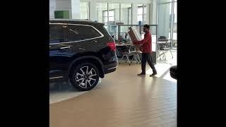 Honda foot activated liftgate