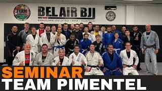 SEMINAR TEAM PIMENTEL BELAIR BJJ PART #1 / #BJJSEMINAR #BJJ #BJJLIFESTYLE.