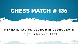 Mikhail Tal vs Ljubomir Ljubojevic • Riga. Interzona, 1979