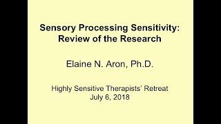 Sensory Processing Sensitivity (HSP) Research