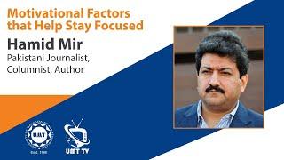 Hamid Mir | A Pakistani journalist, columnist and author | In Conversation | UMT TV