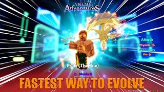 FASTEST WAY TO EVOLVE ESCANOR (Hubris) In Anime Adventures!